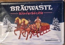 Blechschild "Bräuwastl