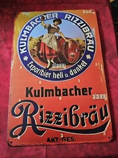Blechschild Kulmbacher