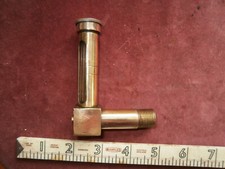 Vintage Messing Ölschauglas