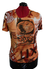 Jörg Peterson wunderschöne  T-Shirt Gr: 44 Orange