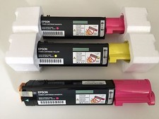 3 Unbenutzt original epson cx11 Epson cx11 epson CX 11 Epson C1100 Gelb Magenta