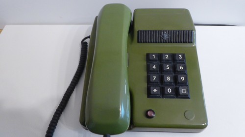 Tastentelefon grün schwarz - tastentelefon, grün-schwarz
