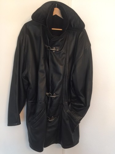 Herren lederjacke kurzmantel - /,