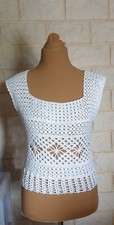 Häkeltop crochet sommer shirt - crochet,