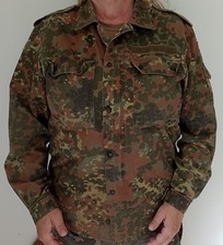 Original Bundeswehr Feldbluse flecktarn, gebraucht,alle Größen von 1-15 , S-XXL