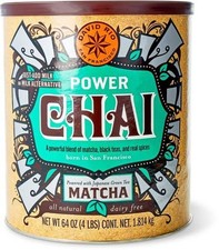 Power Chai Tee von David Rio Chai - 1814g Dose Foodservice veganer Chai Latte