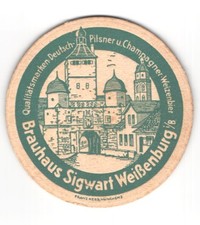 Bierdeckel Weißenburg i. B
