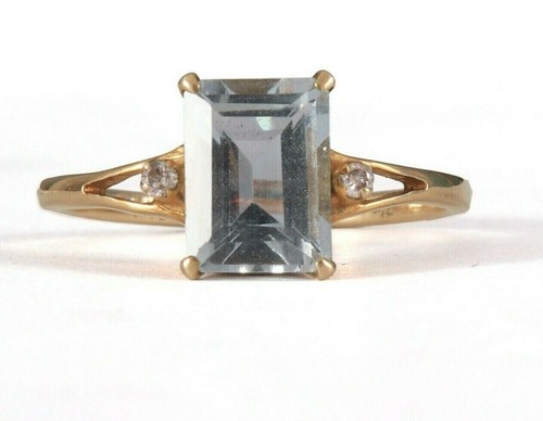 18k gelbgold damenring mit - gelbgold,