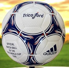 Adidas Tricolore 1998 FIFA World Cup Official Match Soccer Ball – Size 5