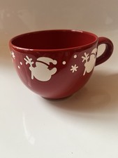 Wächtersbacher Keramik. Jumbotasse Snowman. Schneemann