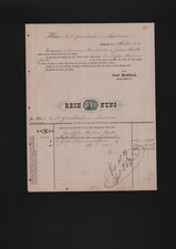 HANNOVER, Rechnung 1882, Carl Matthaei Glycerin-Seife