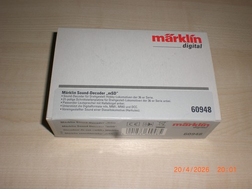 Märklin 60948 sound decoder - märklin,