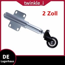 Tor Stützrad gefedert 2 Zoll