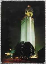 Frankfurt am Main - Henninger Turm - Nacht color AK, ungel.