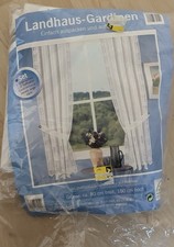 NEUES - Landhaus-Gardinen Set Gr. 80x 150cm/ NEUWERTIG - Unbenutzt