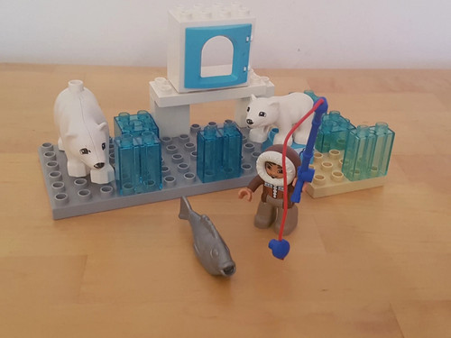 Lego duplo eskimo - (b01),