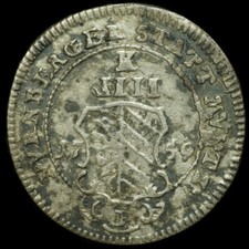 STADT NÜRNBERG: 4 Kreuzer