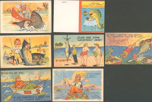 Fischen set mit 7 lustig - ~,