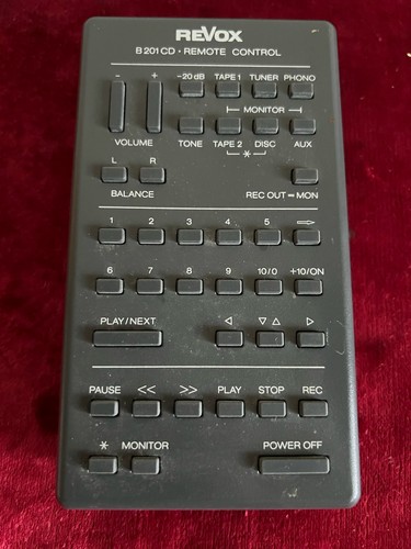 Revox fernbedienung b201cd - revox,