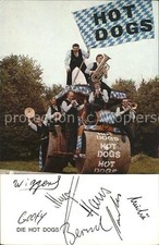 Musikanten Hot Dogs Horn Bass Trompete Flöte