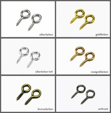 Schraubösen 4x9/5x11/6x13mm