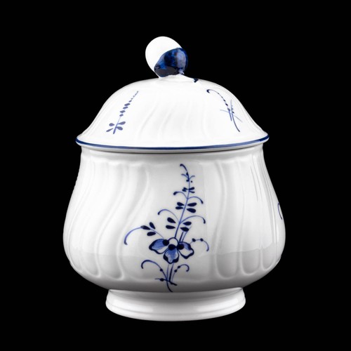 Zuckerdose deckel blau vitro - deckel,