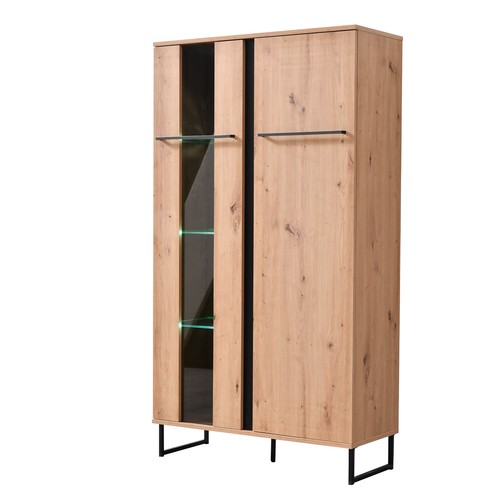 Highboard massiv holz eiche - highboard,
