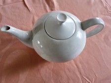 Teekanne Arzberg 162 Teekanne Thermokanne „Blumen“ muster weiß