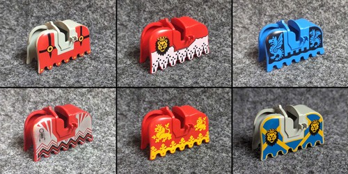 Lego pferde schabracke - pferde, sattel