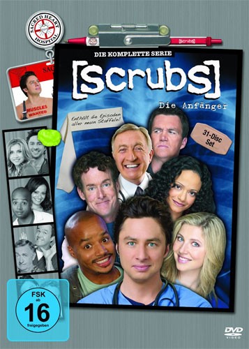 Scrubs komplettbox 01 09 - scrubs,