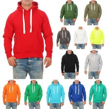 Herren Pullover Kapuze Basic Hoodie Pulli Sweatshirt Kapuzenpullover Sweater