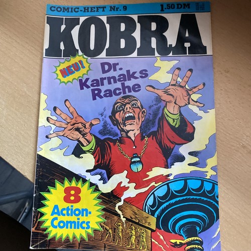 Kobra comic heft 9 - nr., gevacur