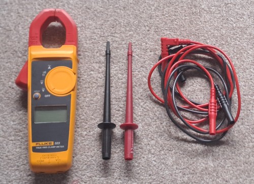 Original fluke 323 stromzange - original,