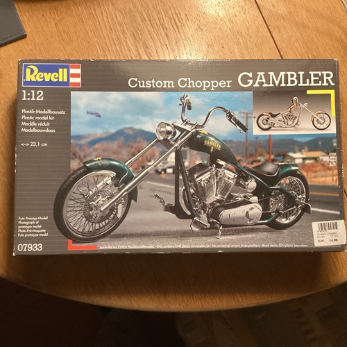 Revell custom chopper gambler - revell,
