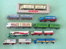 Konvolut aus 9 Lkw-Modellen 1:87