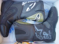  Alpinstars Vector Blue Yellow Stiefel Motorradstiefel  Gr44,5 20802