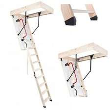 B-WARE Bodentreppe Speichertreppe Gedämmte Dachbodentreppe U=1,22 W/m2K 110x60cm