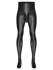 Herren Glanz Strumpfhose Mit