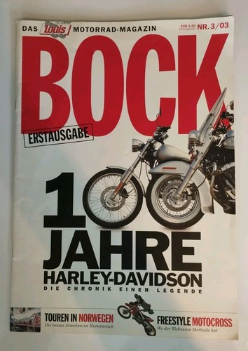 Bock das motorrad magazin - motorrad,