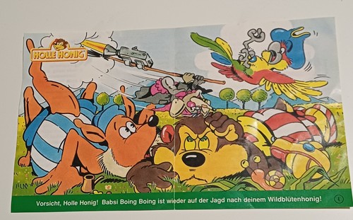 Holle honig werbeflyer - holle,