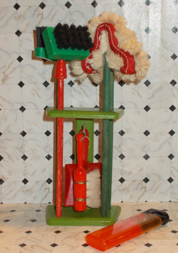 Altes reinigungs set schrubber - altes,