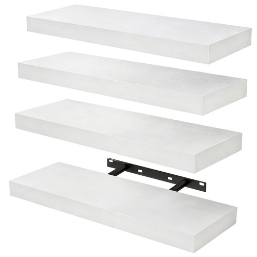4er set bücherregal wand - 4er,