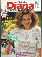 Strickheft Die kleine Diana 07/87