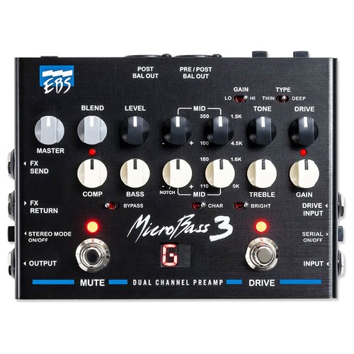 Ebs microbass vorverstärker - microbass,