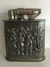 ORIGINAL KW Karl Wieden Feuerzeug handgefertigt 90 versilbert