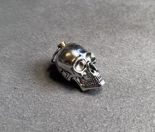 Halskette Totenkopf Skull Viking Biker Harley Rocker Steampunk Schmuck K21.5
