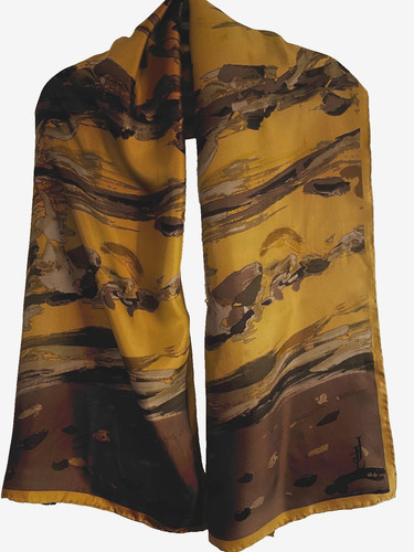 Herbst seidenschal vintage - herbst,