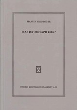 Martin Heidegger   Was ist
