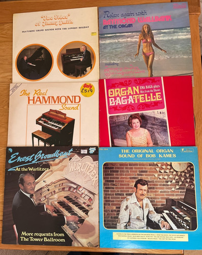 Organ music vinyl lp - ,