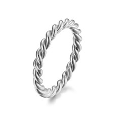 Edelstahl Ring Damen Herren